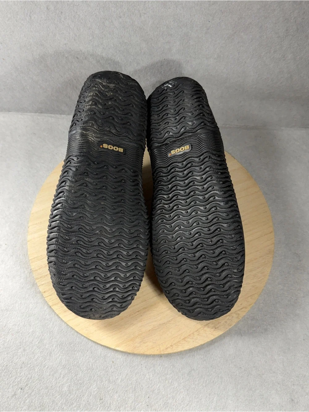 Bogs Urban Walker Black Waterproof Rubber Slip On Garden Shoes Men's Size 16